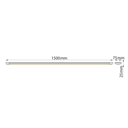 Brilagi - LED-Küchenunterbauleuchte AVERO LED/45W/230V 150 cm