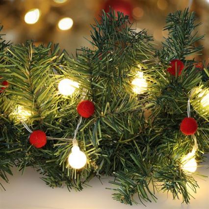 Brilagi - LED  Lichterkette 20xLED/2xAA 1,8m warmweiß