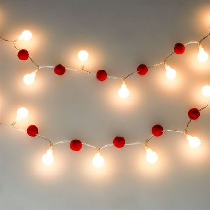 Brilagi - LED  Lichterkette 20xLED/2xAA 1,8m warmweiß