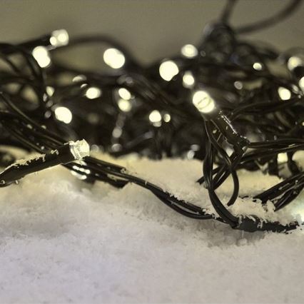 Brilagi - LED-Lichterkette für den Außenbereich, 200 LEDs, 8 Funktionen, 23 m, IP44, warmweiß