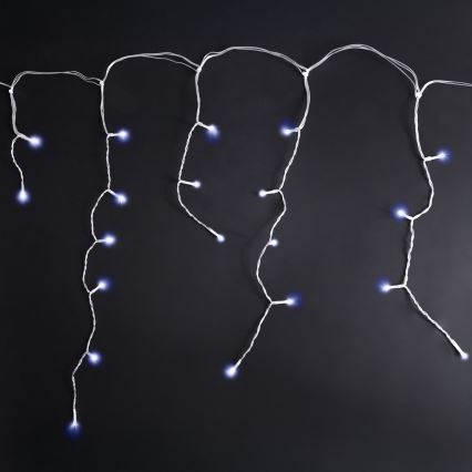 Brilagi - LED-Lichterkette für den Außenbereich 400 LEDs/8 Funktionen 23 m IP44 kaltweiß