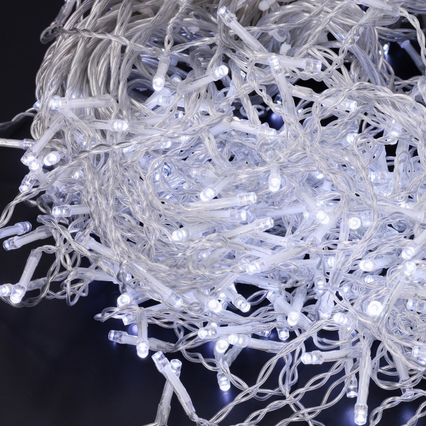 Brilagi - LED-Lichterkette für den Außenbereich 400 LEDs/8 Funktionen 23 m IP44 kaltweiß