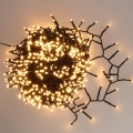 BRILAGI - LED-Lichterkette für den Außenbereich, 800 LEDs, 21 m, IP44, warmweiß