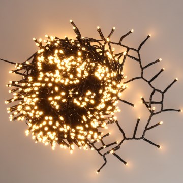 BRILAGI - LED-Lichterkette für den Außenbereich, 800 LEDs, 21 m, IP44, warmweiß