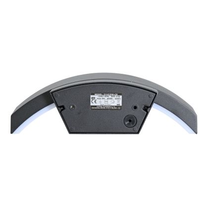 Brilagi - LED-Outdoor-Wandleuchte mit Sensor ARCELO LED/8W/230V IP54