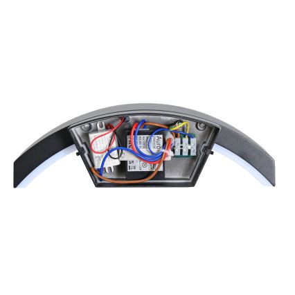 Brilagi - LED-Outdoor-Wandleuchte mit Sensor ARCELO LED/8W/230V IP54