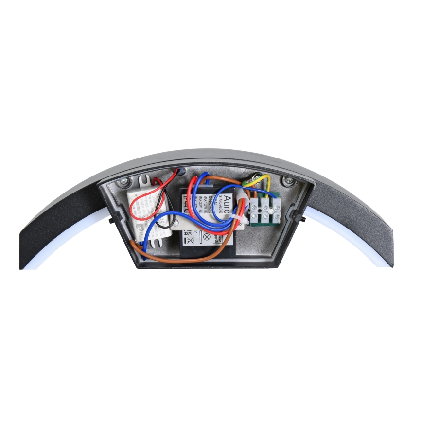 Brilagi - LED-Outdoor-Wandleuchte mit Sensor ARCELO LED/8W/230V IP54