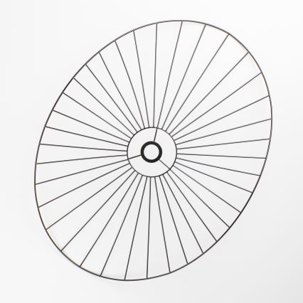 Brilagi - LED-Pendelleuchte an Drahtseil CERIA WIRE 1xE27/40W/230V 60x80 cm schwarz