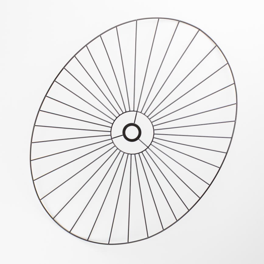 Brilagi - LED-Pendelleuchte an Drahtseil CERIA WIRE 1xE27/40W/230V 60x80 cm schwarz