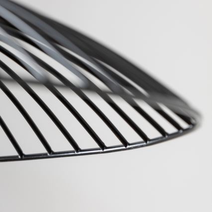 Brilagi - LED-Pendelleuchte an Drahtseil CERIA WIRE 1xE27/40W/230V Ø 26 cm schwarz