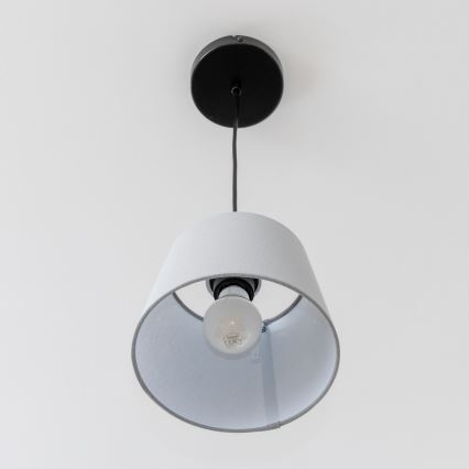 Brilagi - LED-Pendelleuchte an Kabel CERIA 1xE27/40W/230V Ø 20,5 cm grau