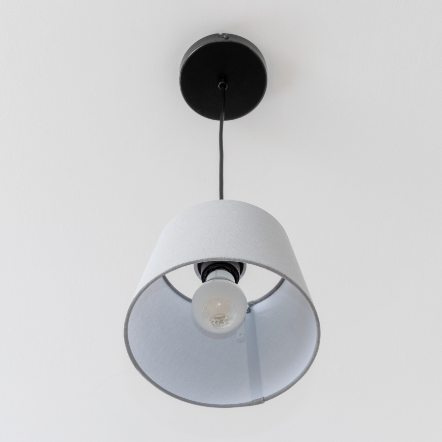 Brilagi - LED-Pendelleuchte an Kabel CERIA 1xE27/40W/230V Ø 20,5 cm grau