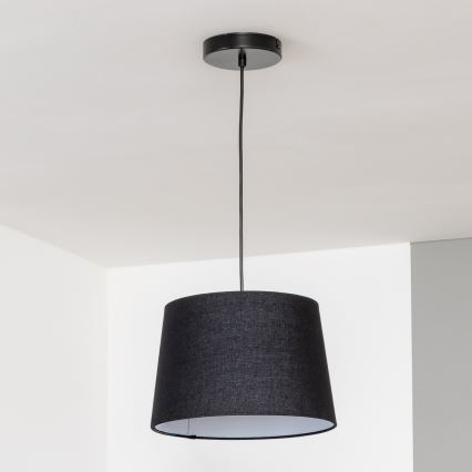 Brilagi - LED-Pendelleuchte an Kabel CERIA 1xE27/40W/230V Ø 30 cm schwarz