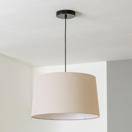 Brilagi - LED-Pendelleuchte an Kabel CERIA 1xE27/40W/230V Ø 45 cm beige