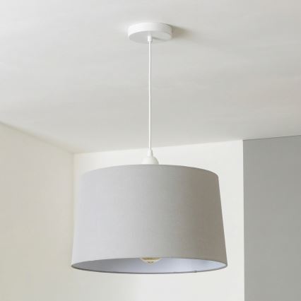 Brilagi - LED-Pendelleuchte an Kabel CERIA 1xE27/40W/230V Ø 45 cm, grau