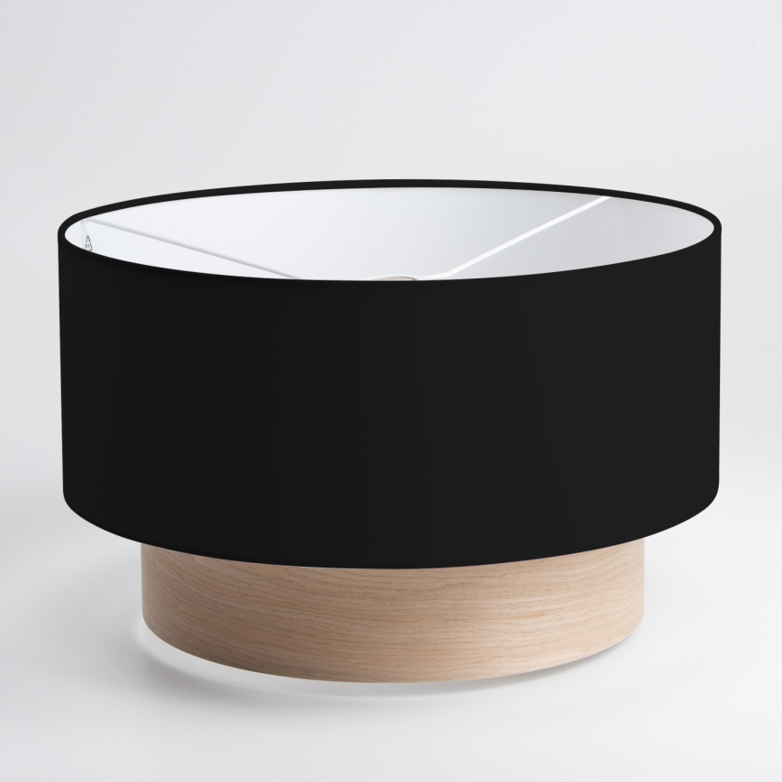 Brilagi - LED-Pendelleuchte an Kabel CERIA 1xE27/40W/230V Ø 50 cm schwarz/beige