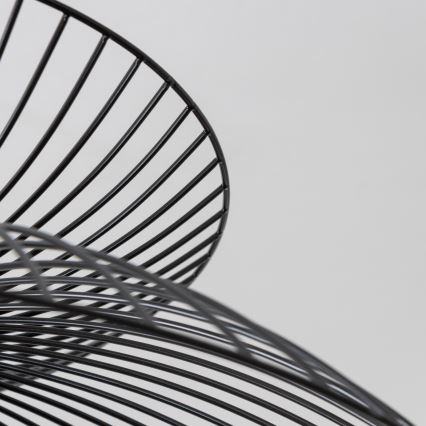 Brilagi - LED-Pendelleuchte an Kabel CERIA WIRE 1xE27/40W/230V Ø 60 cm schwarz