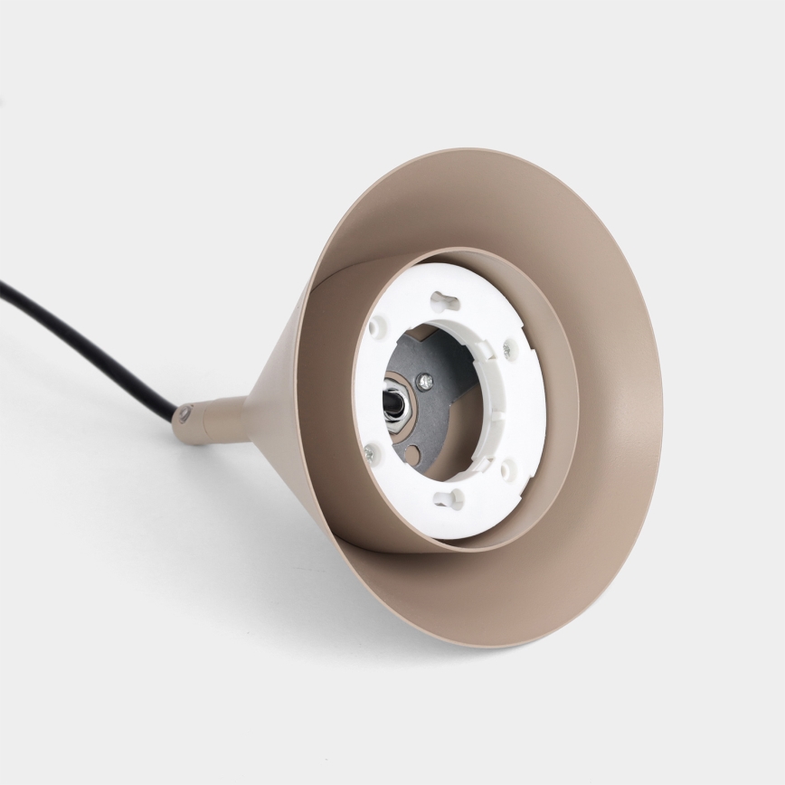 BRILAGI - LED Pendelleuchte an Kabel CONE SINGLE 1xGX53/15W/230V beige