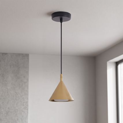 BRILAGI - LED Pendelleuchte an Kabel CONE SINGLE 1xGX53/15W/230V goldfarben