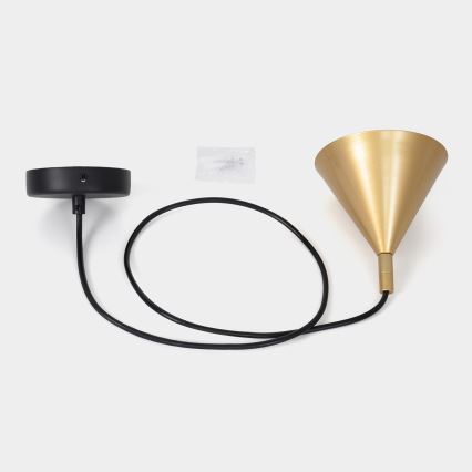 BRILAGI - LED Pendelleuchte an Kabel CONE SINGLE 1xGX53/15W/230V goldfarben