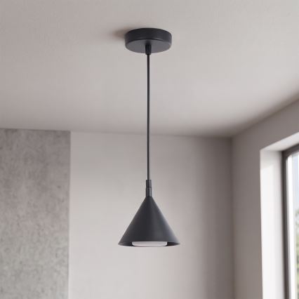 BRILAGI - LED Pendelleuchte an Kabel CONE SINGLE 1xGX53/15W/230V schwarz