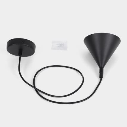 BRILAGI - LED Pendelleuchte an Kabel CONE SINGLE 1xGX53/15W/230V schwarz