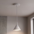 BRILAGI - LED Pendelleuchte an Kabel CONE SINGLE 1xGX53/15W/230V weiß