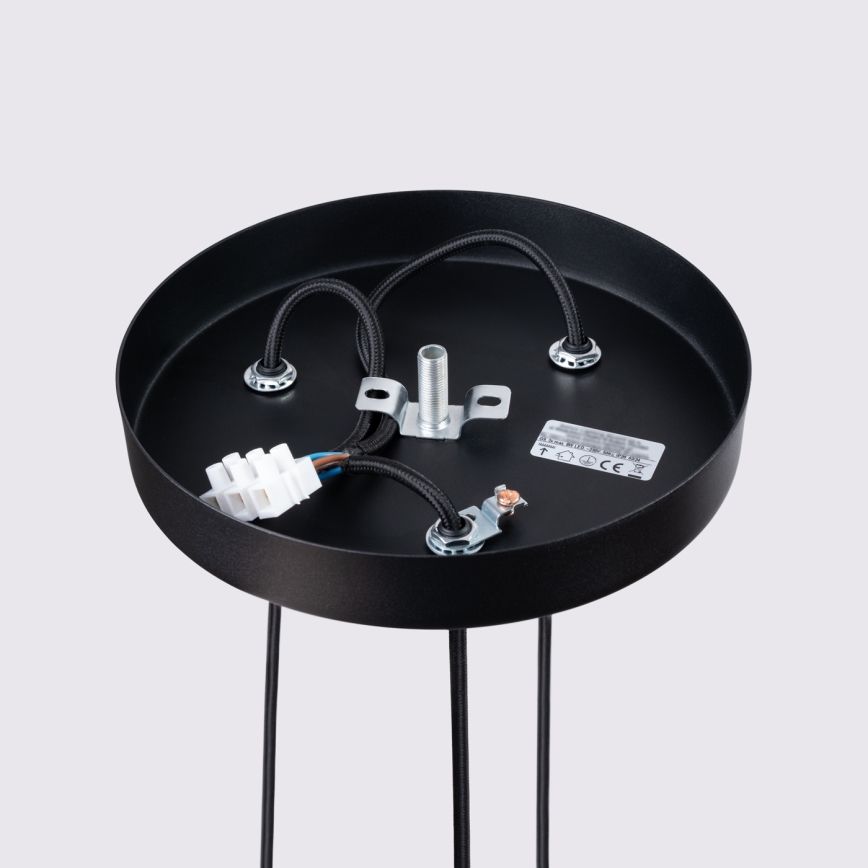 Brilagi - LED-Pendelleuchte an Kabel CRESTO 3xGU10/10W/230V schwarz