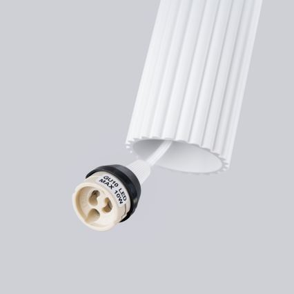 Brilagi - LED-Pendelleuchte an Kabel CRESTO 3xGU10/10W/230V weiß