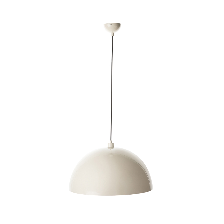 BRILAGI - LED-Pendelleuchte an Kabel METALO 1xE27/40W/230V Ø 40 cm beige/kupferfarben