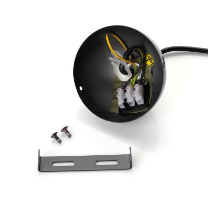 Brilagi - LED-Pendelleuchte an Kabel METALO 1xE27/40W/230V Ø 60 cm schwarz/kupfer