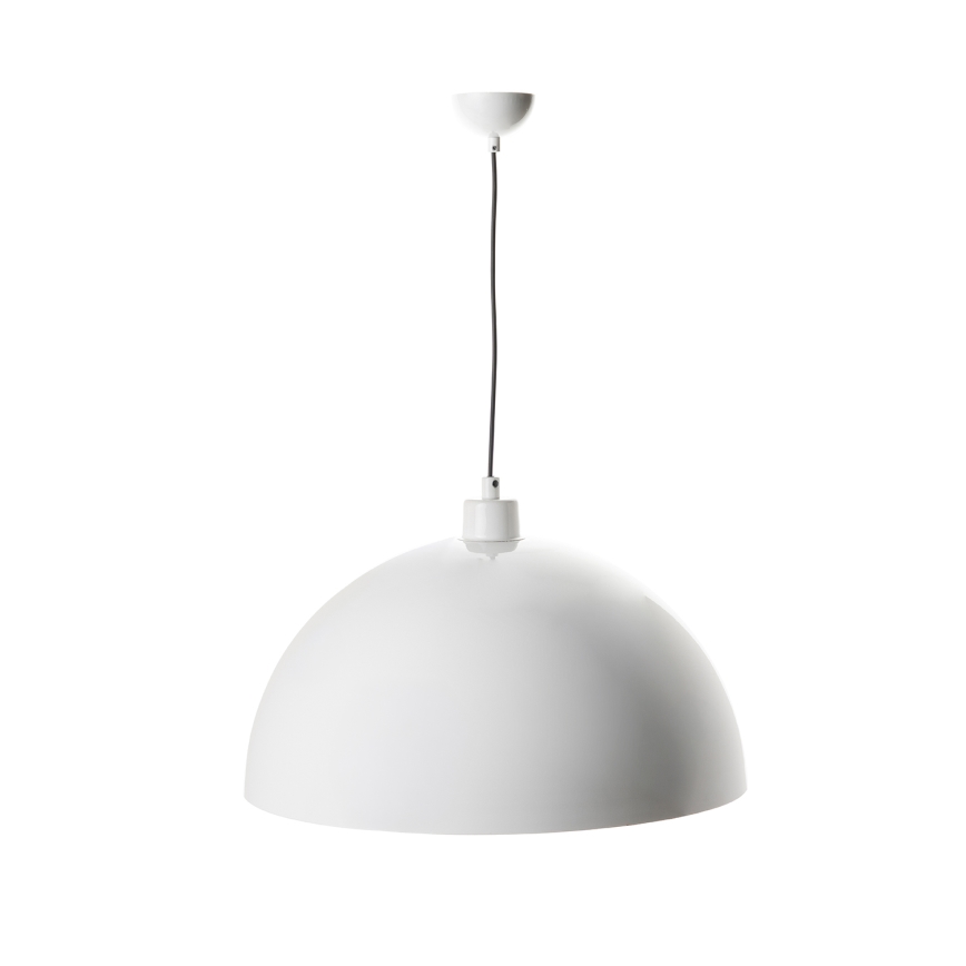 Brilagi - LED-Pendelleuchte an Kabel METALO 1xE27/40W/230V Ø 60 cm weiß/kupfer