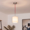 Brilagi - LED-Pendelleuchte an Kabel NUBILA 1xE27/60W/230V Durchmesser 14 cm rot/creme