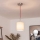 Brilagi - LED-Pendelleuchte an Kabel NUBILA 1xE27/60W/230V Durchmesser 14 cm rot/creme