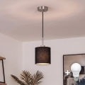 Brilagi - LED-Pendelleuchte an Kabel NUBILA 1xE27/60W/230V Ø 14 cm schwarz