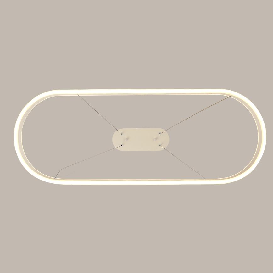 Brilagi - LED-Pendelleuchte an Kabel PONDIE LED/45W/230V 80x30 cm weiß