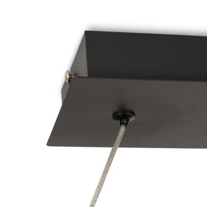 BRILAGI - LED-Pendelleuchte an Seil ECHO LED/60W/230V 4000K 100 cm schwarz