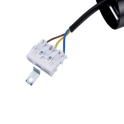 BRILAGI - LED-Pendelleuchte an Seil GARDALINE LED/100W/230V 120 cm Eiche/schwarz
