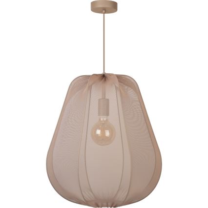Brilagi - LED-Pendelleuchte ARVEN an Kabel 1xE27/8W/230V Ø 37 cm beige