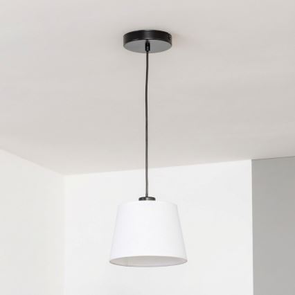 Brilagi - LED-Pendelleuchte CERIA 1xE27/40W/230V Ø 20,5 cm weiß