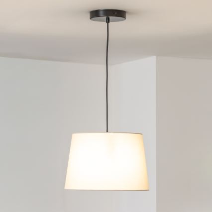 Brilagi - LED-Pendelleuchte CERIA an Kabel, 1xE27/40W/230V, Ø 30 cm, beige