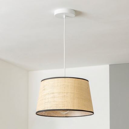 Brilagi - LED-Pendelleuchte CERIA an Kabel 1xE27/40W/230V Ø 35 cm beige
