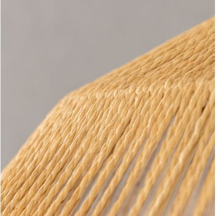 Brilagi - LED-Pendelleuchte CERIA BOHO am Kabel 1xE27/40W/230V Ø 50 cm braun