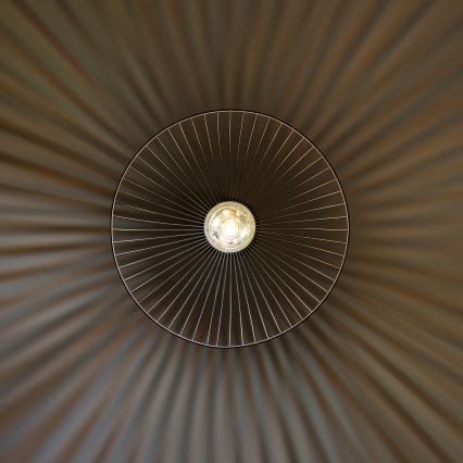 Brilagi - LED-Pendelleuchte CERIA WIRE 1xE27/40W/230V Ø 38 cm, schwarz