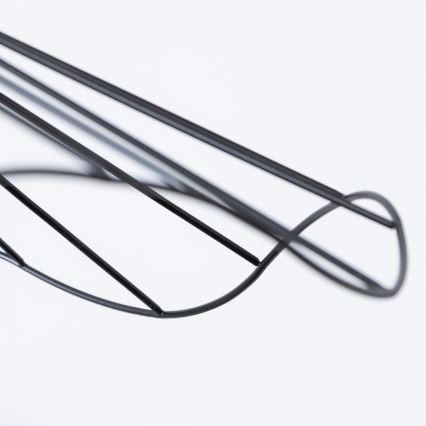 Brilagi - LED-Pendelleuchte CERIA WIRE 1xE27/40W/230V Ø 60 cm schwarz