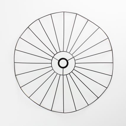 Brilagi - LED-Pendelleuchte CERIA WIRE 1xE27/40W/230V Ø 60 cm schwarz