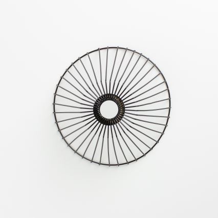 Brilagi - LED-Pendelleuchte CERIA WIRE mit Kabelaufhängung, 1x E27/40W/230V, Ø 30 cm, schwarz