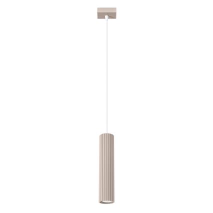 Brilagi - LED-Pendelleuchte CRESTO mit Kabelabhängung 1xGU10/10W/230V taupe