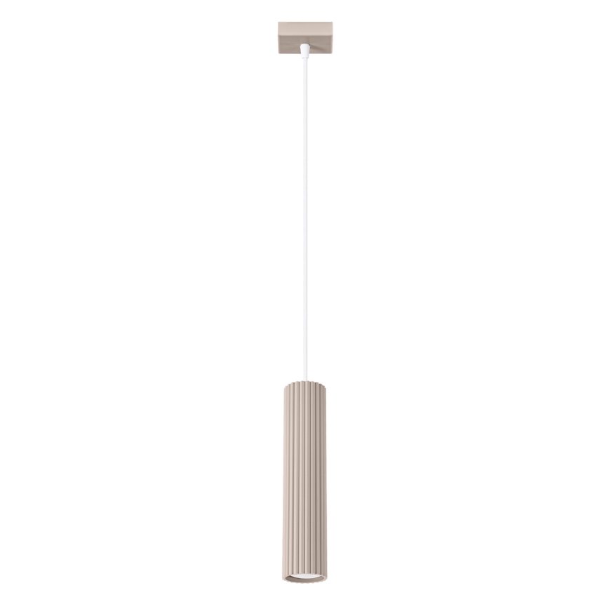 Brilagi - LED-Pendelleuchte CRESTO mit Kabelabhängung 1xGU10/10W/230V taupe