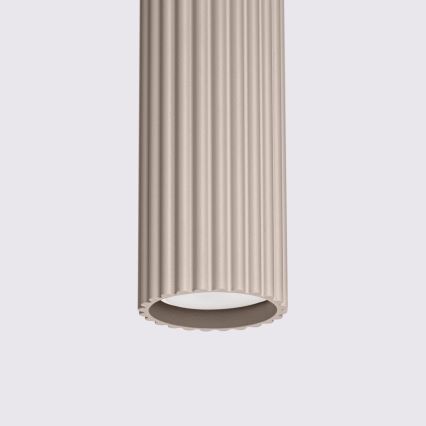 Brilagi - LED-Pendelleuchte CRESTO mit Kabelabhängung 1xGU10/10W/230V taupe